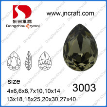 China Atacado Moda Gota De Cristal Pedras Extravagantes para Jóias Accessorise